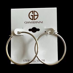 Giani Bernini Sterling Silver Hoops